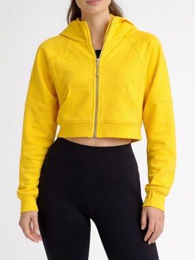 NWOT Lululemon Athletica Yellow Jacket